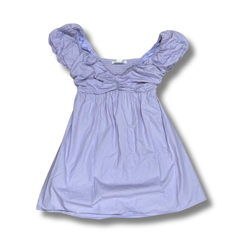 Altar’d State Babydoll Mini Dress - Purple, M